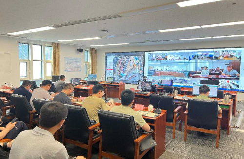 市住建委组织开展住建领域市容环境整治突发事件应急演练